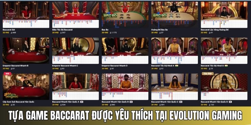 Baccarat hấp dẫn khách hàng bởi sự kịch tính, cảm giác hồi hộp trong từng ván đấu